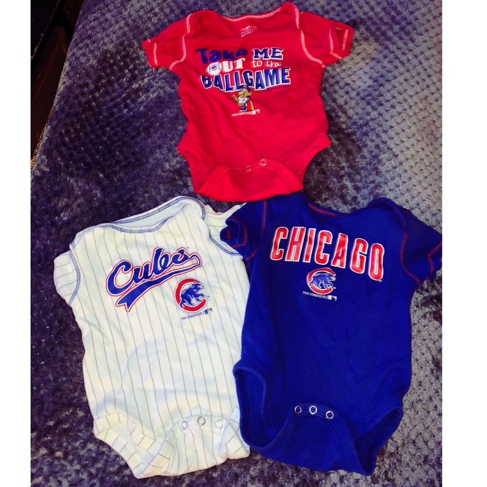 Chicago Cub Onesies